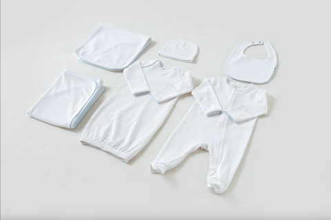 Nola Tawk-Baby Blue Newborn Take Me Home Set
