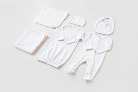 Nola Tawk-Baby Pink Newborn Take Me Home Set