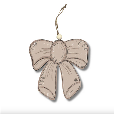 DKTan Bow Ornament