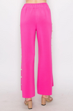 JOH-Francine French Scuba Pearl Set- Fuchsia