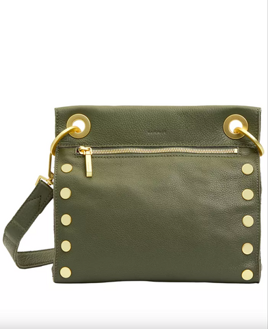 Hammit- Tony med- Olive and Gold Brush Zip