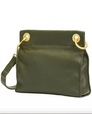 Hammit- Tony med- Olive and Gold Brush Zip