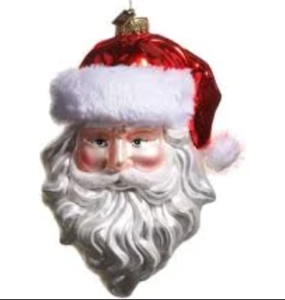 Raz- EC 7" Father Christmas Ornament