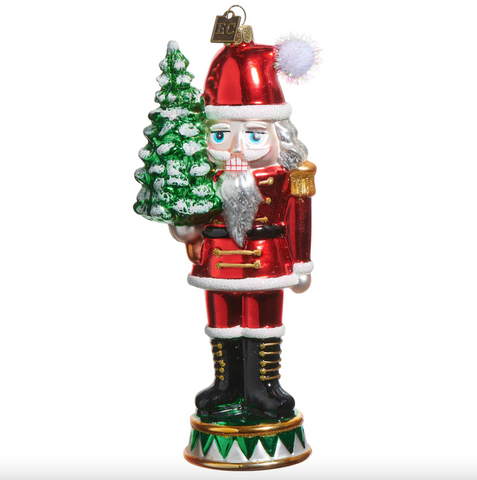 Raz- EC 7" Nutcracker Ornament