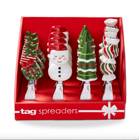 Tag-Holiday Cheer Spreader Assortment Of 16 Cdu