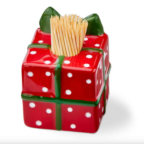 Tag-Present Toothpick Holder Set
