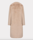 Esqualo-Coat hairy long- Sand