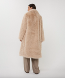 Esqualo-Coat hairy long- Sand