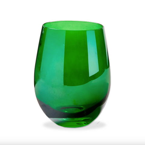 Tag-Celebration Stemless Wine Green