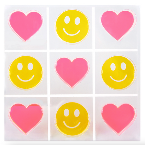 Iscream -Happy Lucite Tic Tac Toe