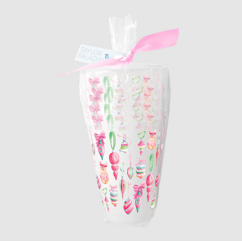 Taylor Paladino-Vintage Ornaments Frosted Cup