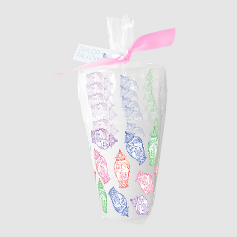 Taylor Paladino-Colorful Ginger Jars Frosted Cup