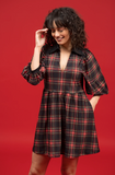 Smith and Quinn-The Charlotte Dress - Yuletide Plaid