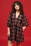 Smith and Quinn-The Charlotte Dress - Yuletide Plaid