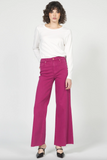 Dear John-FIONA WIDE LEG JEAN-BEAUJOLAIS