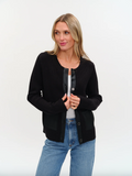 SixFifty-natalia cardigan [black]