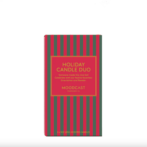 MoonCast- Holiday Candle Duo