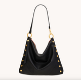 Hammit-Kyle lrg Black/Brushed Gold Red Zip