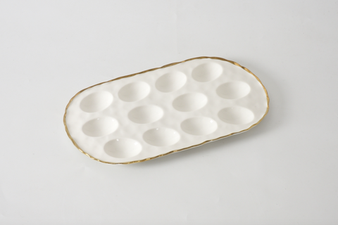 Pampa Bay- Oval Deviled Egg Tray