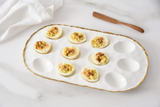 Pampa Bay- Oval Deviled Egg Tray