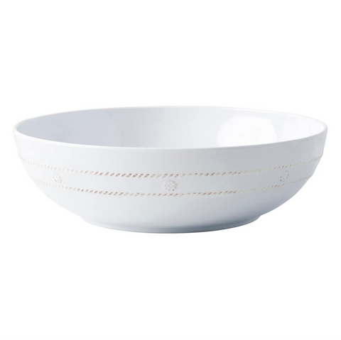 Juliska- Berry & Thread  Melamine 12" Bowl - Whitewash
