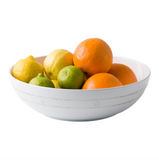 Juliska- Berry & Thread  Melamine 12" Bowl - Whitewash