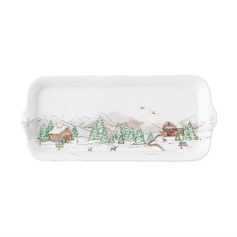 Juliska-Berry & Thread  North Pole 14.5" Hostess Tray