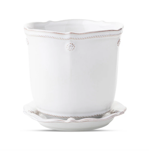Juliska- Berry & Thread  5" Planter - Whitewash