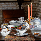 Juliska - Berry & Thread  Sauce Boat and Stand - Whitewash