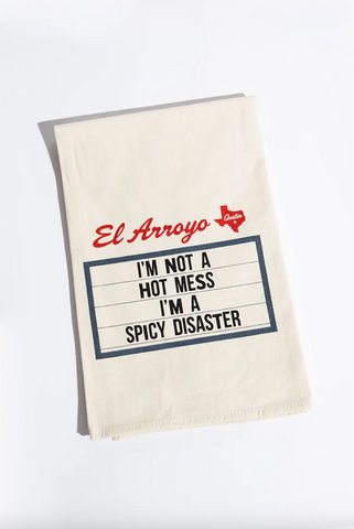 El Arrayo- Tea Towel - Spicy Disaster