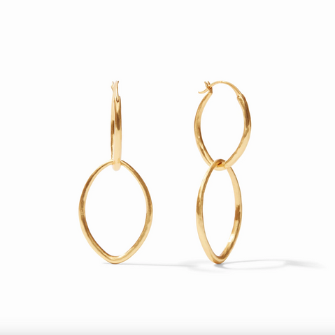 Julie Vos - Fleur-de-Lis 2-in-1 Earring