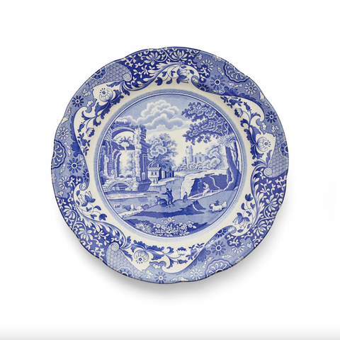 Spode- Blue Italian Dinner Plates
