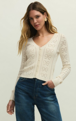 Z Supply- Gema Cardigan Cloud