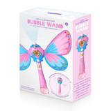 Two's Company-Fairy Butterfly LED Illuminating Bubble Wand Blower in Gift Box