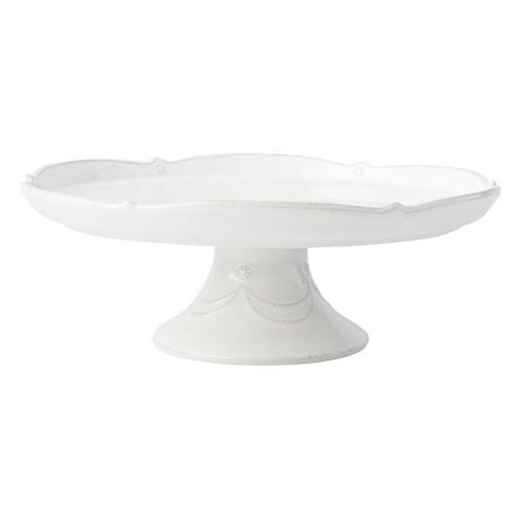 Juliska- Berry & Thread  Cake Stand - Whitewash