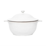 Juliska- Puro  12" Casserole with Lid - Whitewash
