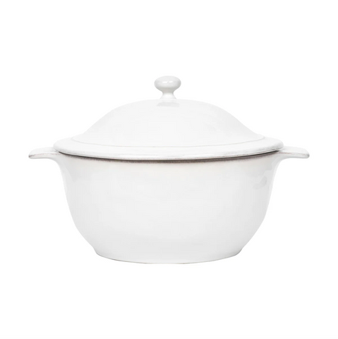 Juliska- Puro  12" Casserole with Lid - Whitewash