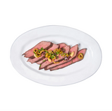 Juliska-15" Oval Platter - White Truffle