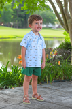 Trotter Street-Ducks in a Row Polo Short Set