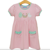 Trotter Street-Bunnies & Baskets Dress