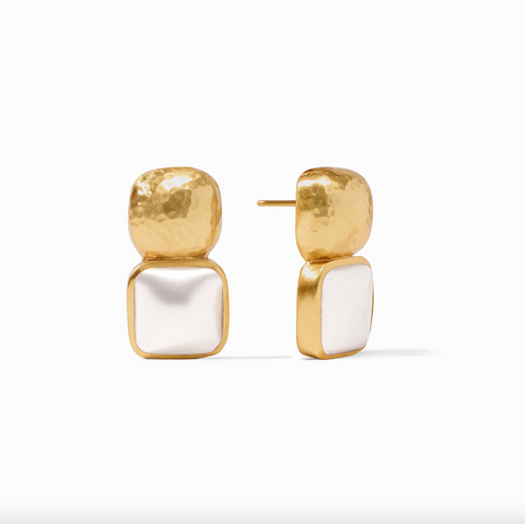 Julies Vos- Catalina Earring- Pearl