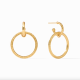 Julie Vos- Astor 6­in­1  Charm Earring- Pearl