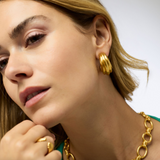 Julie Vos- Portofino Statement Hoop-M