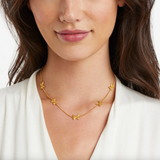 Julie Vos- Butterfly Delicate  Station Necklace