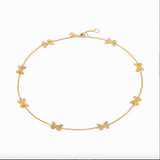 Julie Vos- Butterfly Delicate  Station Necklace