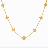 Julie Vos- Malta Canterbury Delicate Station Necklace