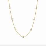 Julie Vos- Jolie Delicate Station Necklace
