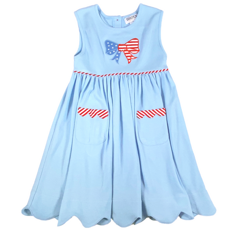 Ishtex- BOW GIRL'S DRESS