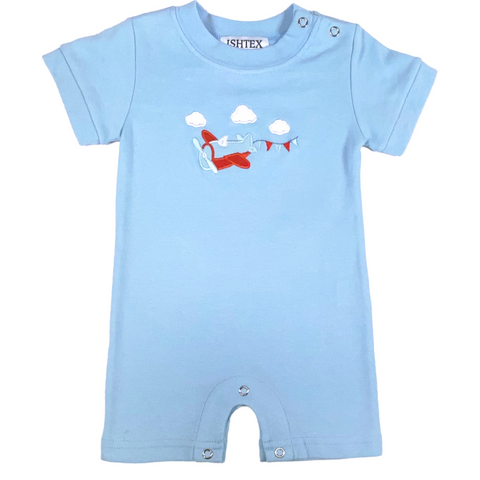 Ishtex-AIRPLANE BOY'S ROMPER
