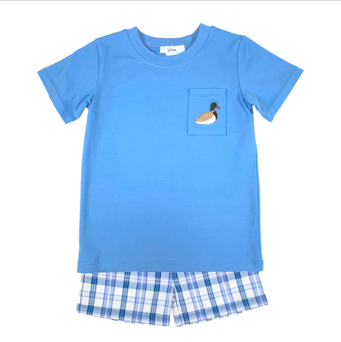 Ishtex- MALLARD BOY'S SHORTS SET